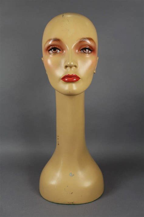 vintage mannequin head 52cm mannequins costume and dressing accessories