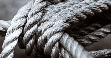 Grayscale Photo Of Rope · Free Stock Photo