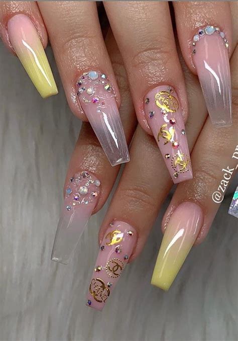 The 85 Best Long Acrylic Coffin Nail Ideas For This Spring And Summer