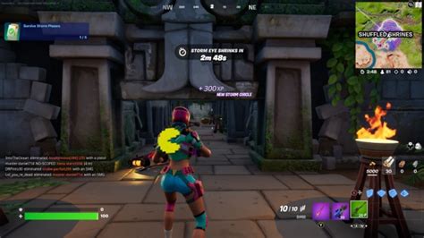 How To Open The Secret Door At Shuffled Shrines In Fortnite Touch