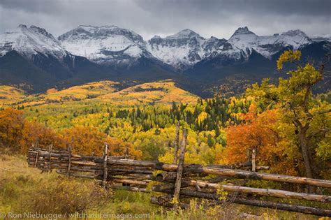 Autumn Colors And The Sneffels Range San Juan Mountains Colorado
