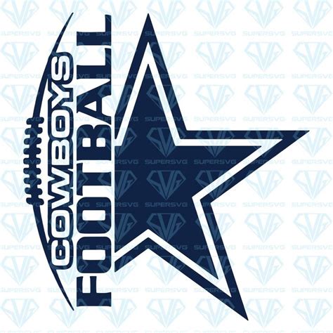 Dallas Cowboy Svg Files For Silhouette Files For Cricut Svg Dxf Eps Png