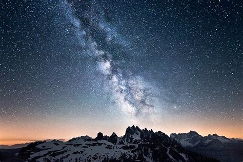 Milky Way And Dolomites Image Credit Stefan Hefele Photography
