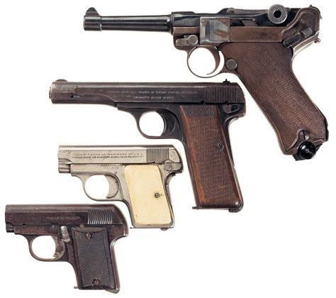 Four Semi Automatic Pistols Rock Island Auction