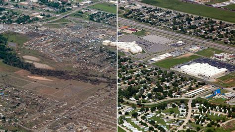Oklahoma Tornado Before And After Images Abc News