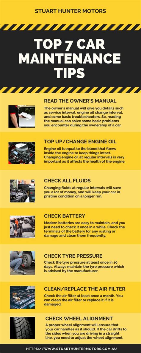 Top 7 Car Maintenance Tips By Stuart Hunter Motors Issuu