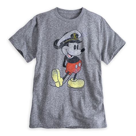 Captain Mickey Mouse Tee For Men Disney Cruise Line Mickey Mouse T