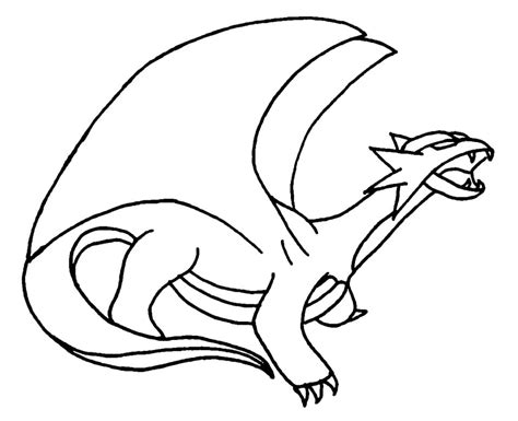 Salamence Pokemon Coloring Page Free Printable Coloring Pages For Kids