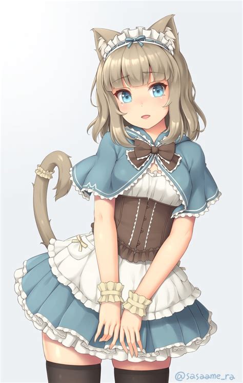 catgirl maid [original] x post r awwnime r kemonomimi