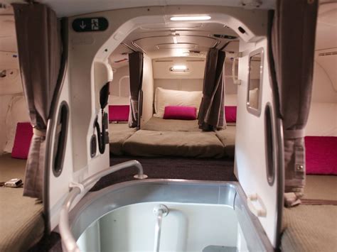 See The Secret Airplane Bedrooms Where Flight Attendants Sleep On Long