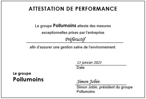 Attestation Et Certificat Généralités Et Modèles Bdl