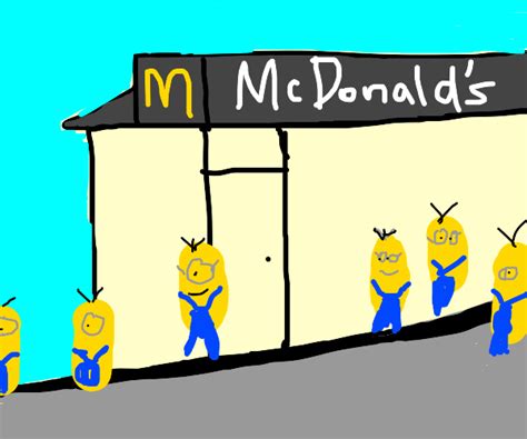 Mcdonalds Gets Invaded By Minions Drawception