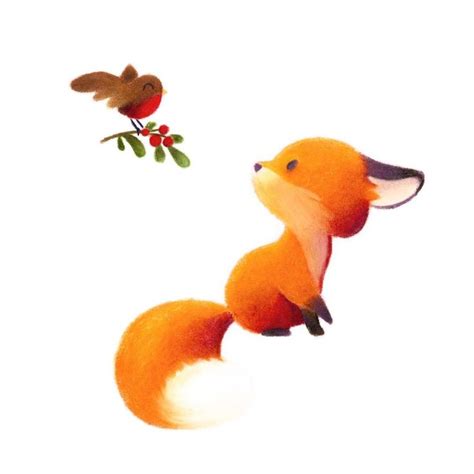 Laure S Sur Instagram Little Fox And Bird Its Been A While Since I