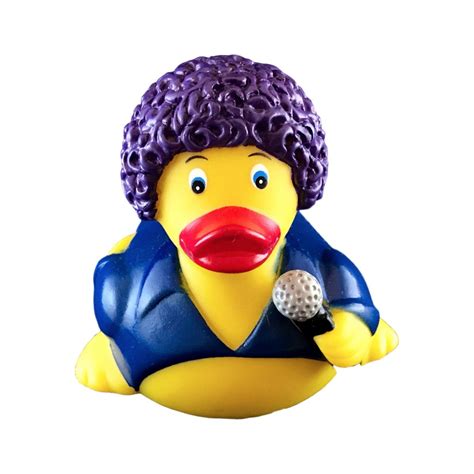 Afro Singer Rubber Duck Personalized Rubber Ducks For Sale In Bulk