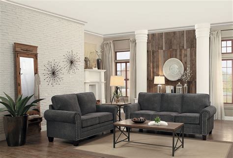 Check spelling or type a new query. Cornelia Dark Grey Living Room Set - 1StopBedrooms.