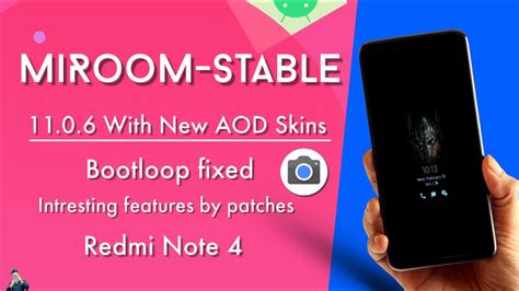 I will not be held responsible for anything that happens to your device after flashing this kernel. Redmi Note 4X/4 (Mido) MiRoom 11.0.6 Pie Port By Siddharth Install and Review | You should try ...