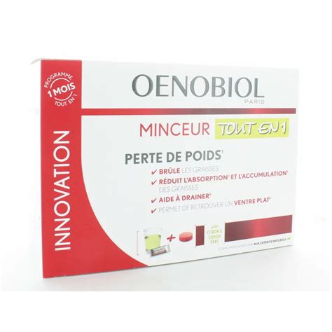 Oenobiol Minceur Perte De Poids Tout En 1univers Pharmacie