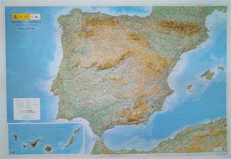 España Mapas En Relieve 2016