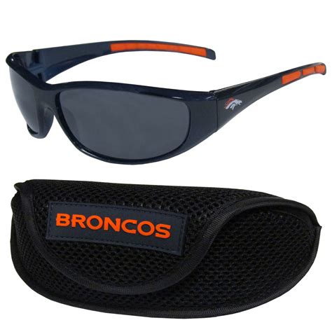 Denver Broncos Wrap Sunglass and Case Set | Broncos, Denver broncos, Broncos football