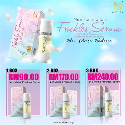 Mylea is a brand of beauty and personal care products no. Mylea Freckles Serum - Penawar Jeragat No 1 - Posts | Facebook