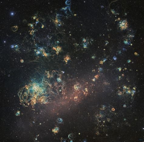 Clouds Of The Mammoth Magellanic Cloud