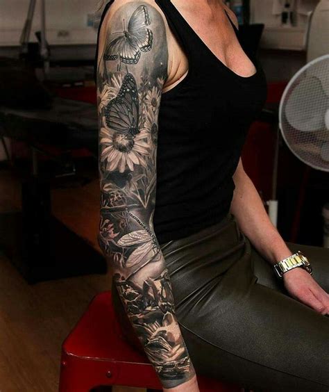 Pin By Tamera Brooks On Tattoos Sleeve Tattoos For Women Full Sleeve