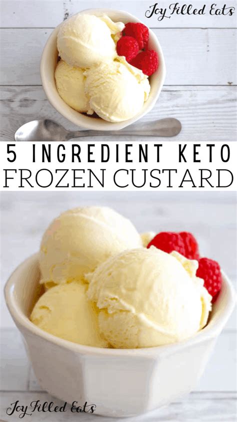 Don't you just wanna grab one? Frozen Custard - Low Carb, Keto, Sugar-Free, Grain-Free ...