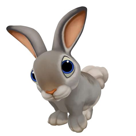 Animated Rabbit Cartoon Png Goimages You