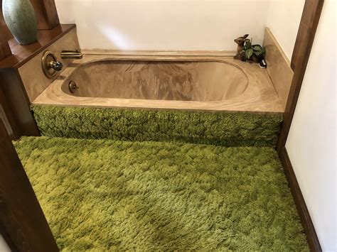 My Grandparents Carpeted Bathroom