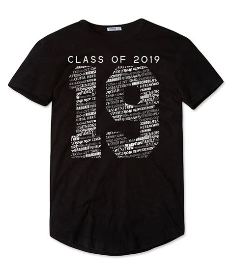 Class Of 2019 Shirt Senior Shirt Senior T Graduation Shirt Words In