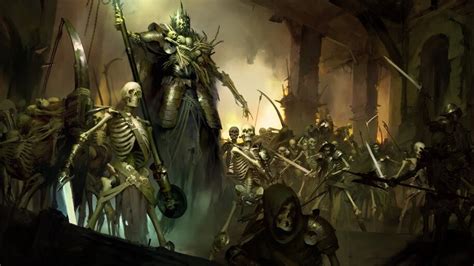 Wallpaper hd of diablo 4, diablo, diablo iv. Diablo 4, Skeleton, Army, 4K, #7.286 Wallpaper