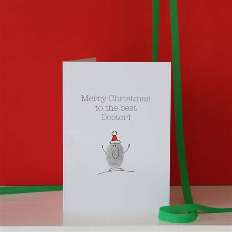 Doctor Christmas Card By Adam Regester Design