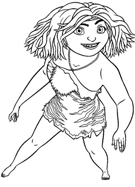 Croods Coloring Pages To Print Coloring Pages