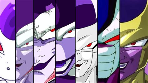 All Frieza Transformations And Forms Explained Frieza Race Youtube