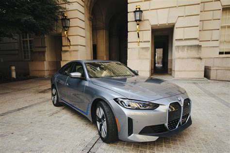 Bmw I4 Electric Car Stops In Washington For A Media Tour