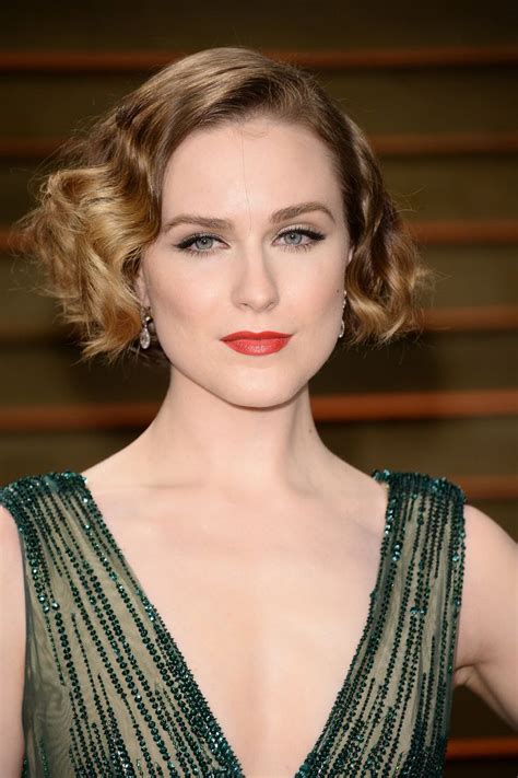 Vintage hairstyles may be old but they are alluring and attractive in their own manner. Evan Rachel Wood at Vanity Fair Party | Celebrities on the ...
