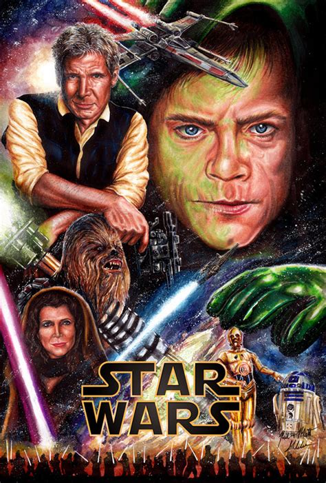 New Star Wars Trilogy Poster By Glebe By Twynsunz On Deviantart
