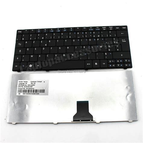 Frfrench Keyboard For Acer Aspire One 751h 751 721 752 752h Ao752h