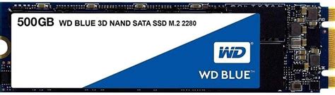Wd Blue 3d Nand 500gb Internal Pc Ssd Sata Iii 6 Gbs M2 2280 Up