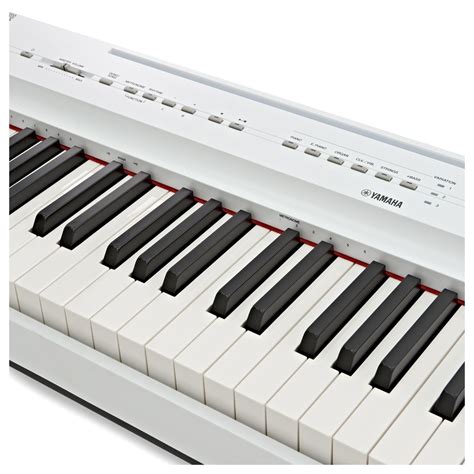 The home of the digital piano if it's an electric digital piano you're looking for then you've definitely come to the right place! Yamaha P125 Digital Piano, White at Gear4music