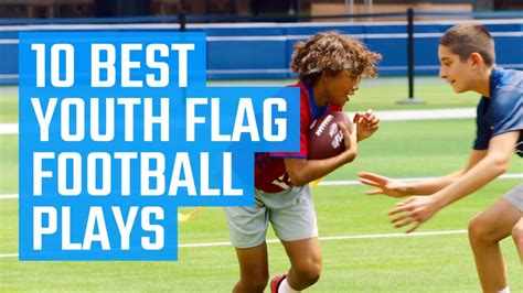 10 Best Youth Flag Football Plays Flag Football Plays By Mojo Youtube