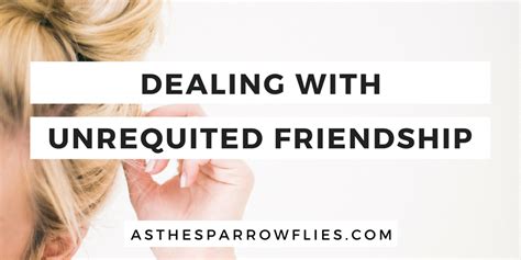 Dealing With Unrequited Friendship As The Sparrow Flies