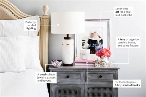 Heres How To Style The Nightstand Of Your Dreams Bedroom Nightstand