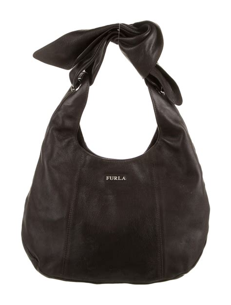 Furla Leather Hobo Hobos Handbags The Realreal