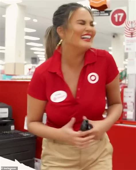 Chrissy Teigen Hilariously Tries Her Hand At Being A Target Employee