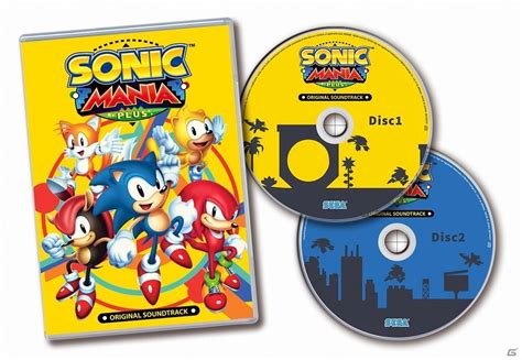 Sonic Mania Plus Japanese 2 Disc Soundtrack Track Listing The