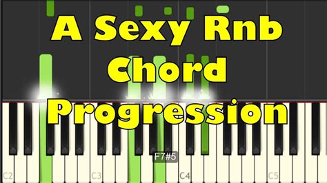 A Very Sexy Rnb Chord Progression Acordes Chordify