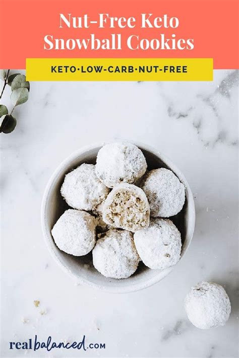 Wonderful collection of tested christmas baking recipes with over 80 demonstration videos perfect for your christmas entertaining. Nut-Free Keto Snowball Cookies | Recipe | Low carb cookies recipes, Low carb cookies, Holiday ...