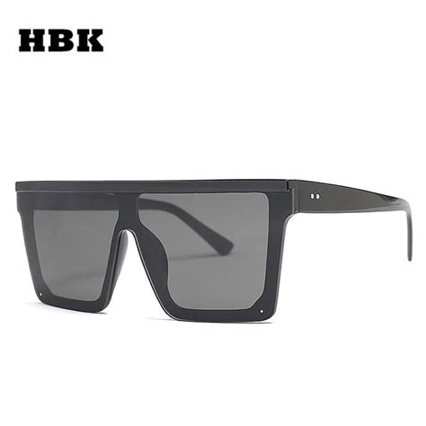 hbk women oversized square sunglasses 2019 new men big k32445 fuzweb gafas de sol oakley
