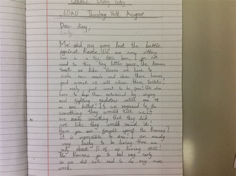 Mayan Diary Entry Ks2 The Forest Of Wonders Roman And Celtic Diary